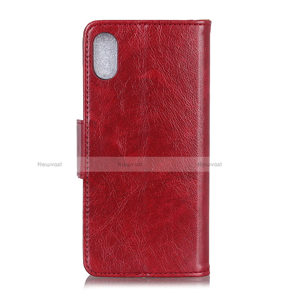 Leather Case Stands Flip Cover Holder for Doogee X55