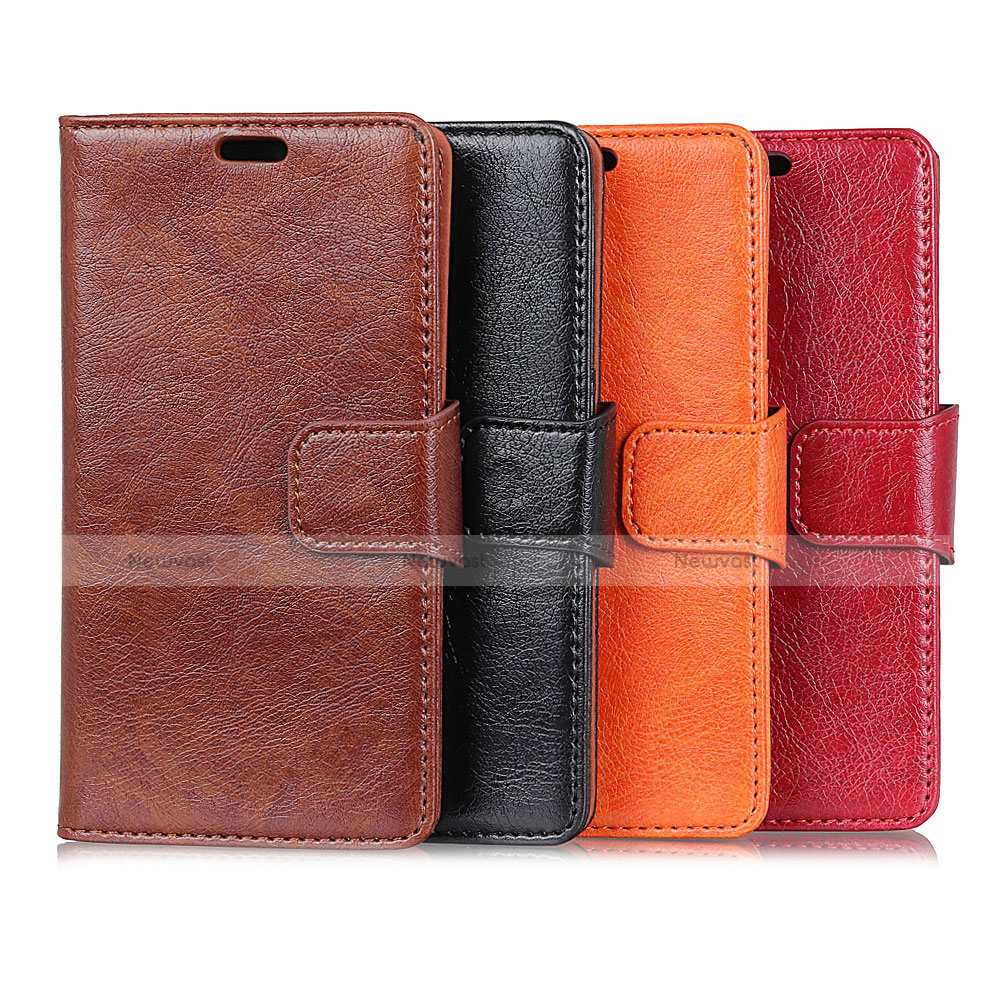 Leather Case Stands Flip Cover Holder for Doogee X60L