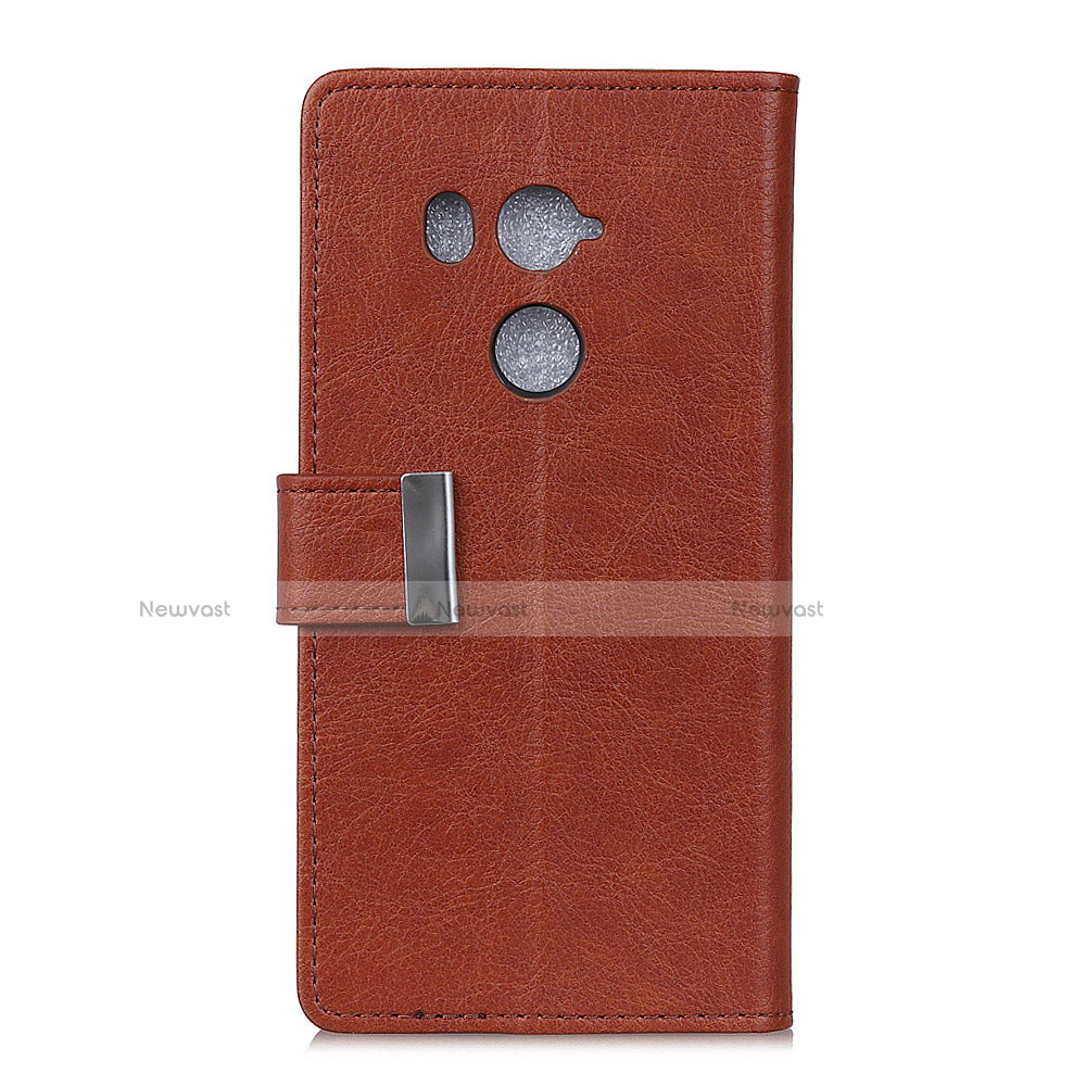 Leather Case Stands Flip Cover Holder for HTC U11 Eyes