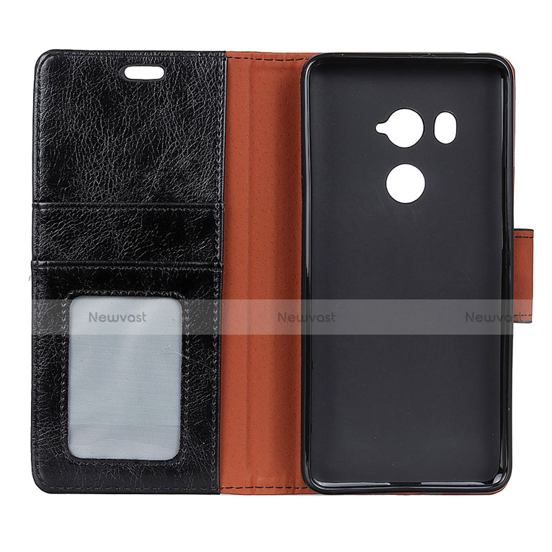 Leather Case Stands Flip Cover Holder for HTC U11 Eyes