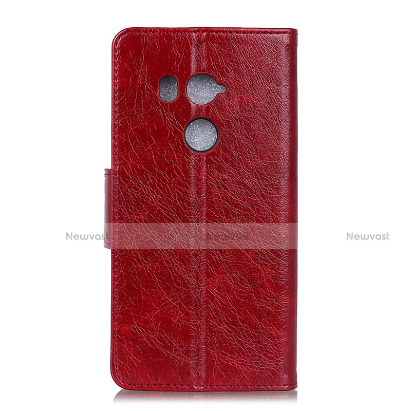 Leather Case Stands Flip Cover Holder for HTC U11 Eyes