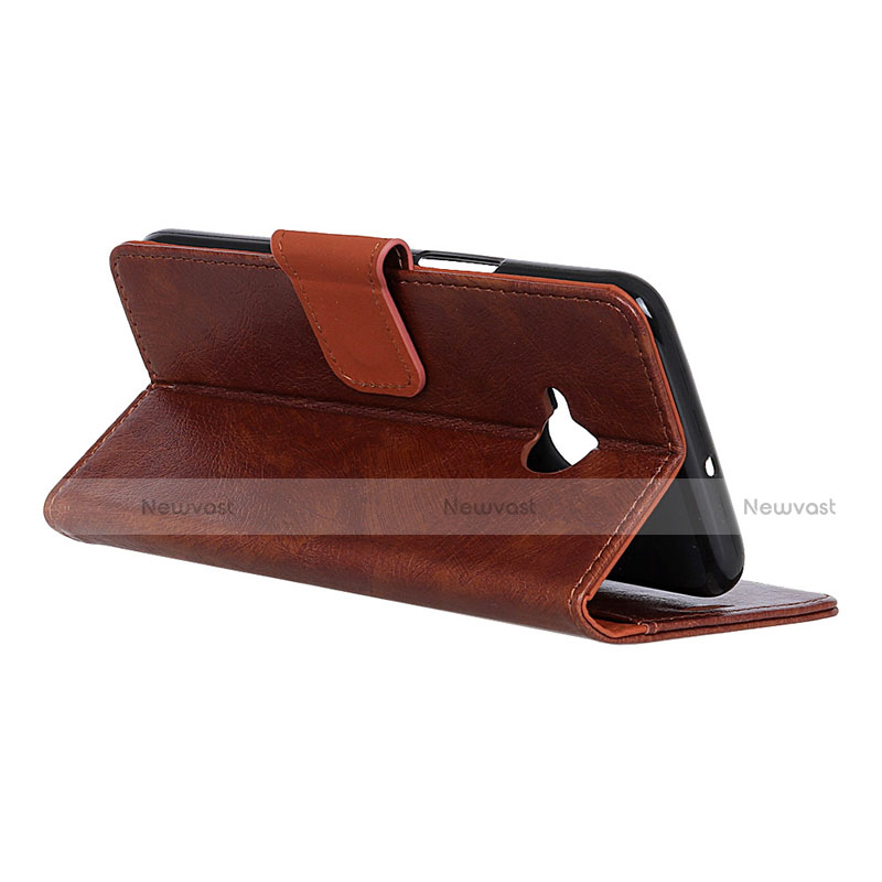 Leather Case Stands Flip Cover Holder for HTC U11 Life