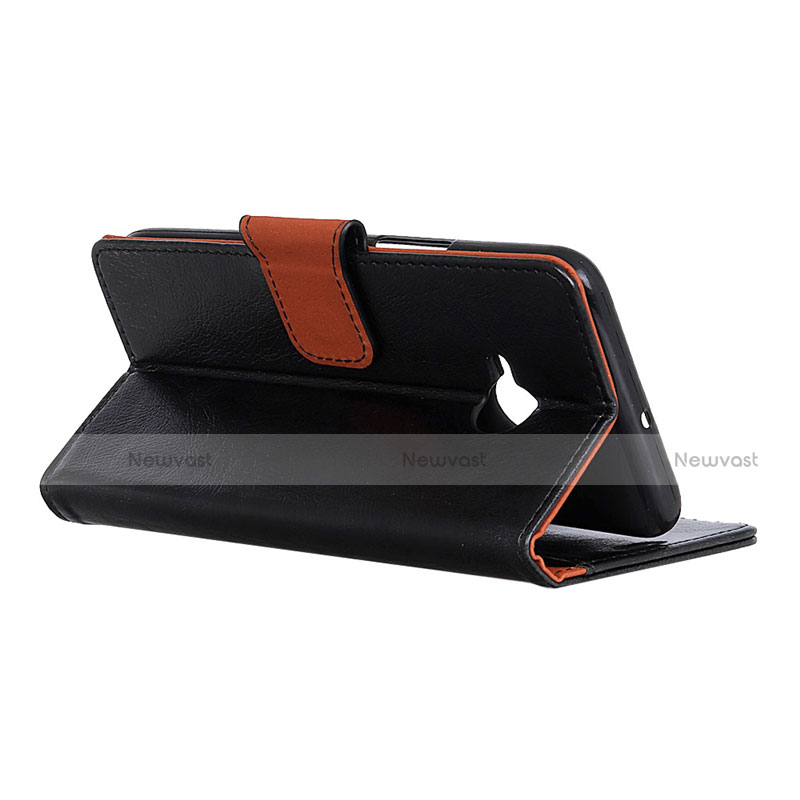 Leather Case Stands Flip Cover Holder for HTC U11 Life