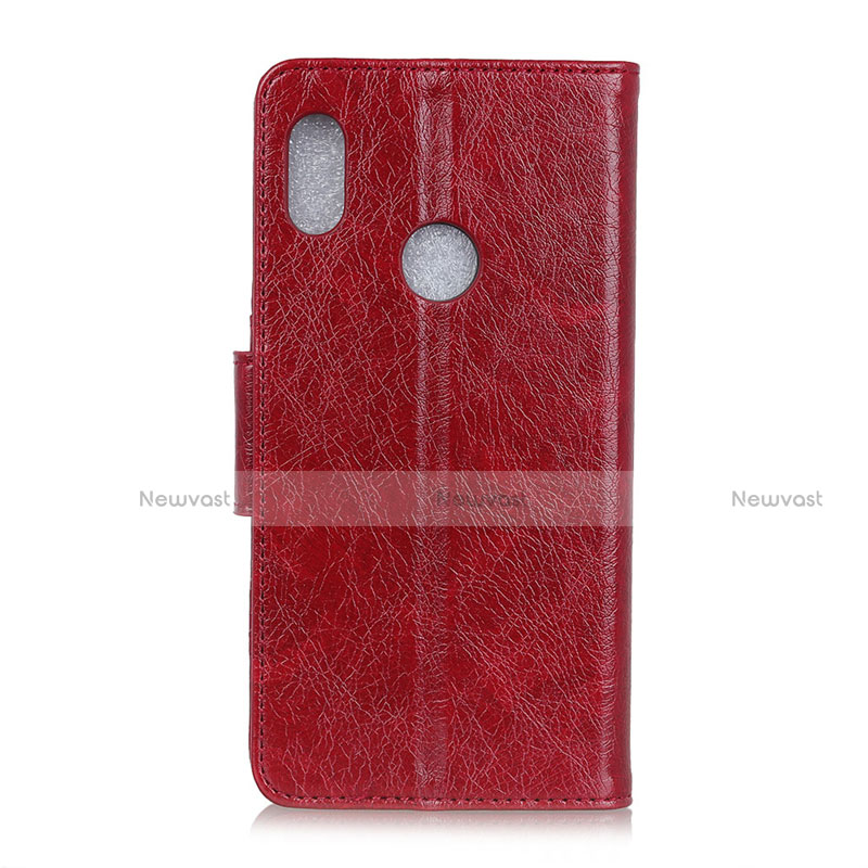 Leather Case Stands Flip Cover Holder for HTC U12 Life