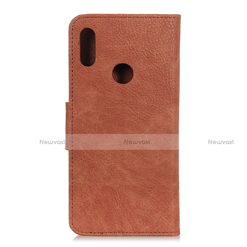 Leather Case Stands Flip Cover Holder for HTC U19E
