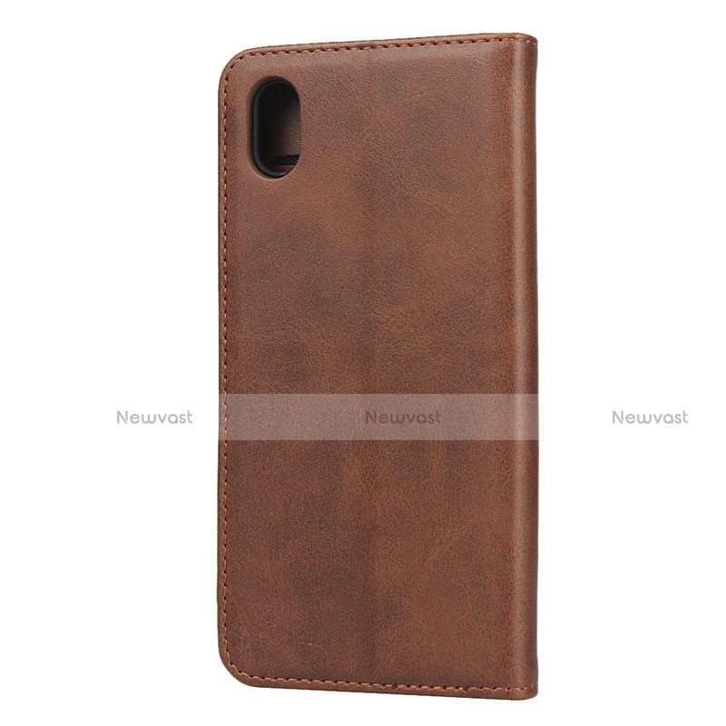 Leather Case Stands Flip Cover Holder for Huawei Enjoy 8S