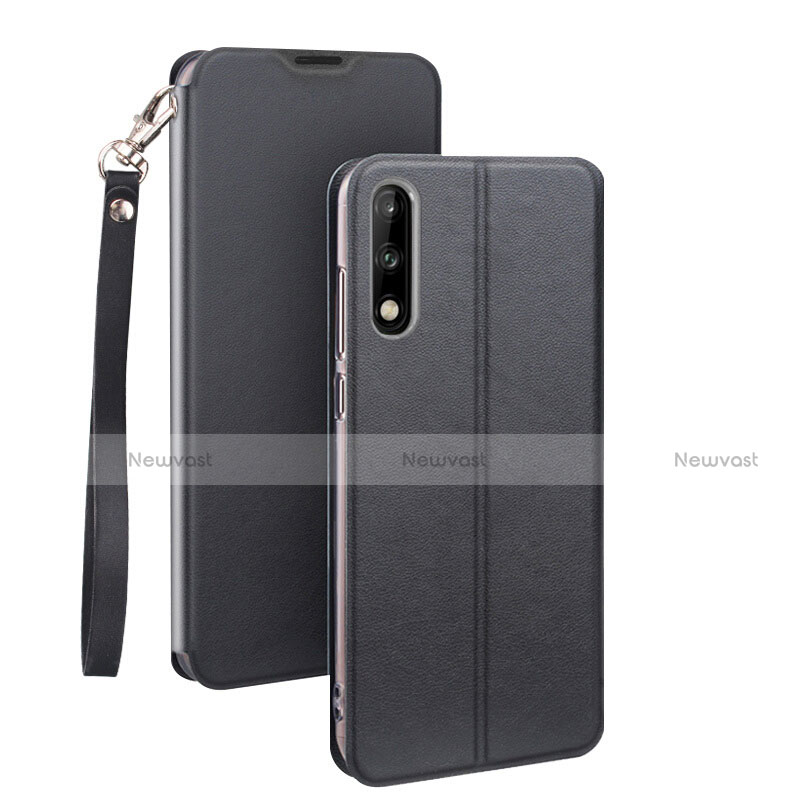 Leather Case Stands Flip Cover Holder for Huawei Honor 9X