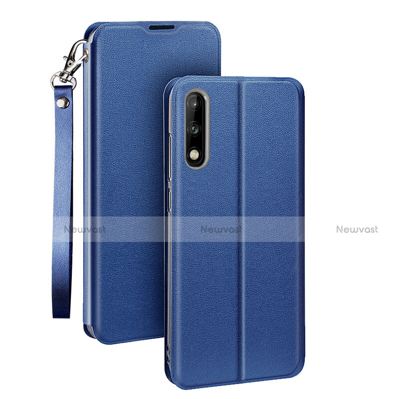 Leather Case Stands Flip Cover Holder for Huawei Honor 9X