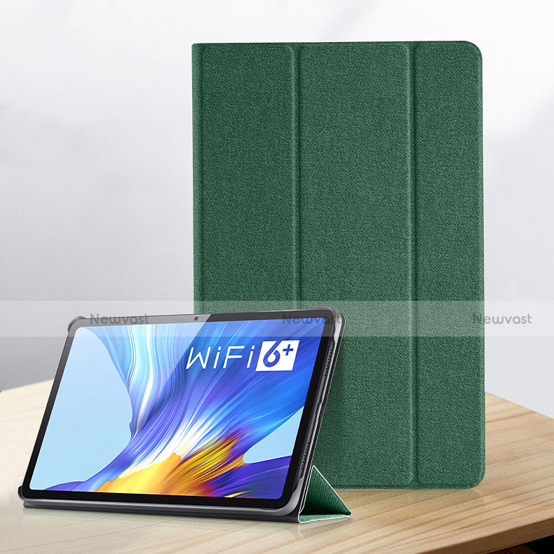 Leather Case Stands Flip Cover Holder for Huawei Honor Pad V6 10.4 Green