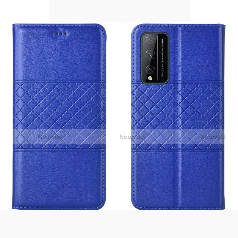 Leather Case Stands Flip Cover Holder for Huawei Honor Play4T Pro