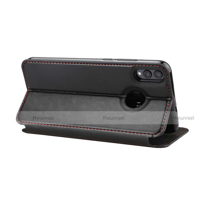 Leather Case Stands Flip Cover Holder for Huawei Honor V10 Lite