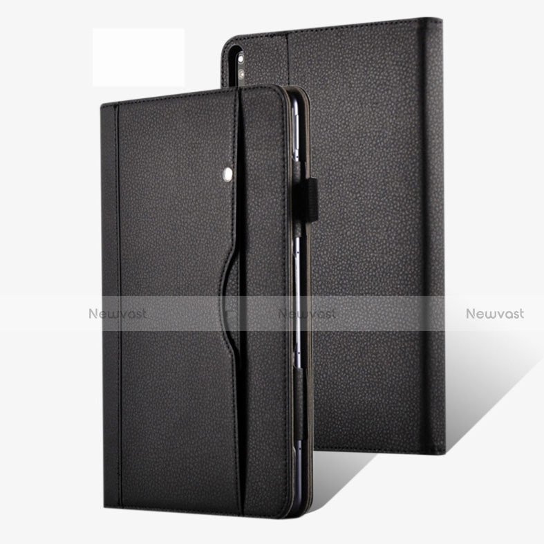 Leather Case Stands Flip Cover Holder for Huawei MatePad Pro 5G 10.8 Black