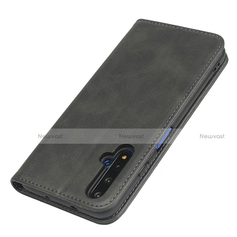 Leather Case Stands Flip Cover Holder for Huawei Nova 5T