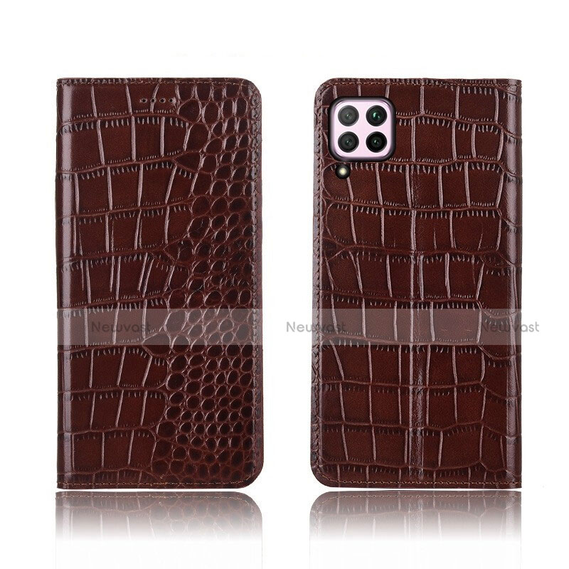 Leather Case Stands Flip Cover Holder for Huawei Nova 6 SE