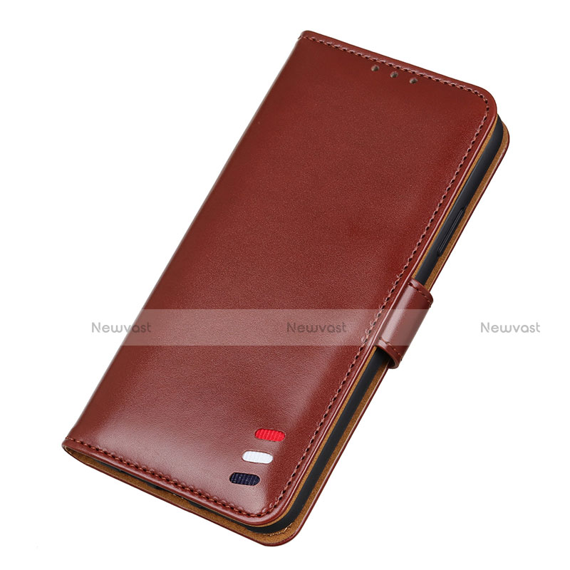 Leather Case Stands Flip Cover Holder for Huawei P Smart (2021)