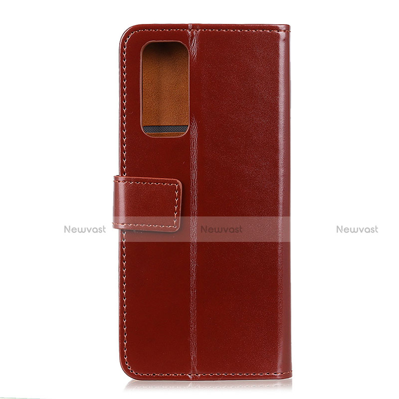 Leather Case Stands Flip Cover Holder for Huawei P Smart (2021)