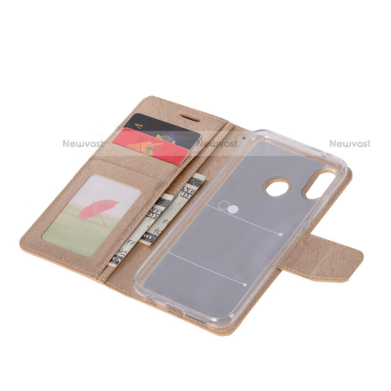 Leather Case Stands Flip Cover Holder for Huawei P20 Lite