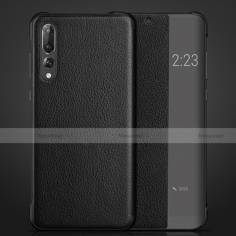 Leather Case Stands Flip Cover Holder for Huawei P20 Pro