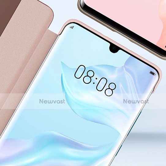 Leather Case Stands Flip Cover Holder for Huawei P30