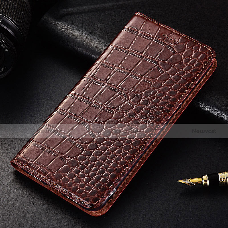 Leather Case Stands Flip Cover Holder for Huawei P40 Lite