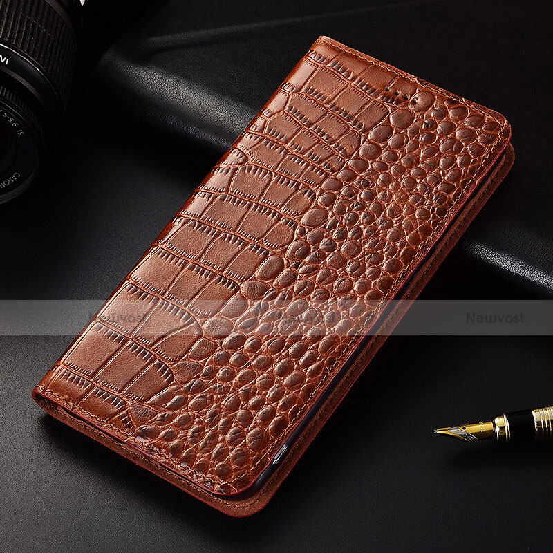 Leather Case Stands Flip Cover Holder for Huawei P40 Lite