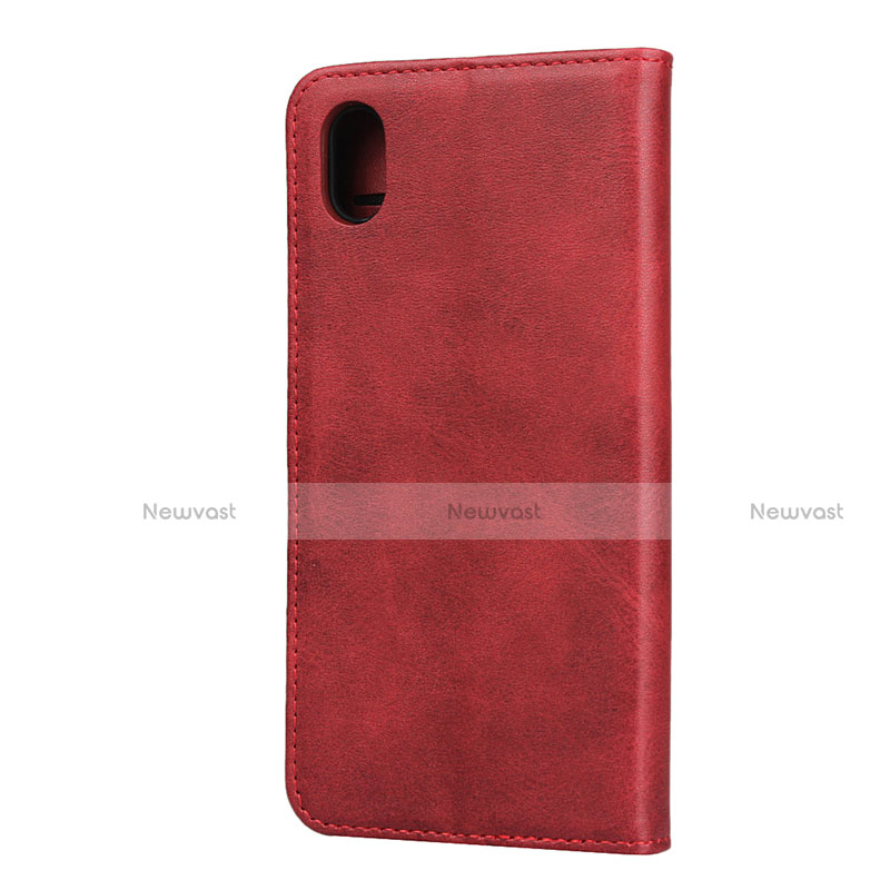 Leather Case Stands Flip Cover Holder for Huawei Y5 (2019)
