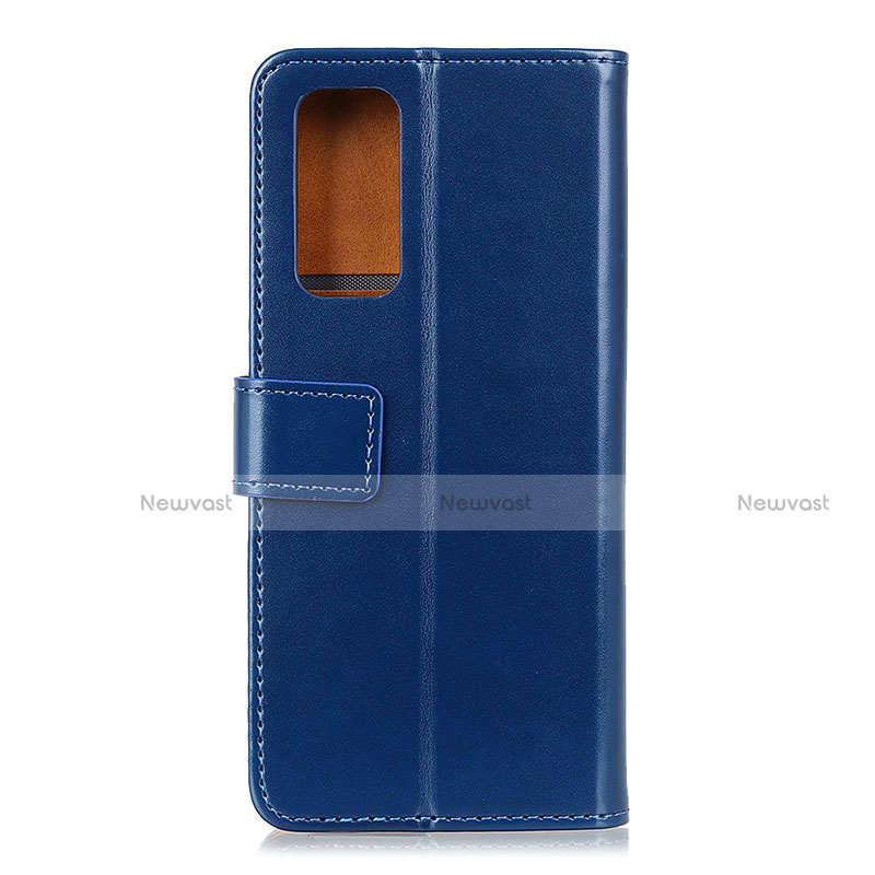 Leather Case Stands Flip Cover Holder for Huawei Y7a
