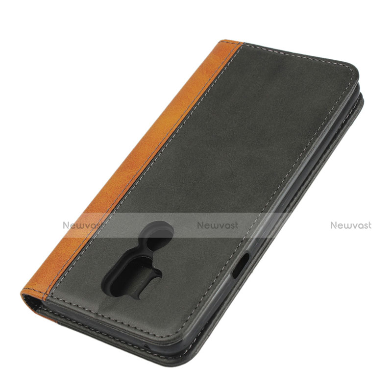 Leather Case Stands Flip Cover Holder for LG G7