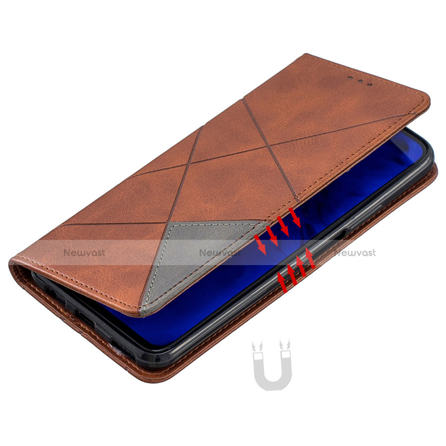 Leather Case Stands Flip Cover Holder for LG G8 ThinQ