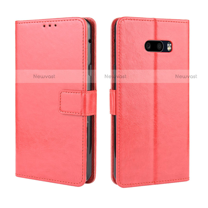 Leather Case Stands Flip Cover Holder for LG G8X ThinQ