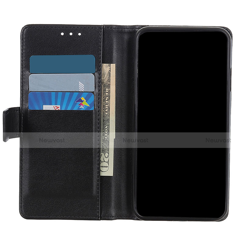 Leather Case Stands Flip Cover Holder for LG K42