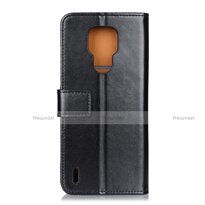 Leather Case Stands Flip Cover Holder for Motorola Moto E7 (2020)