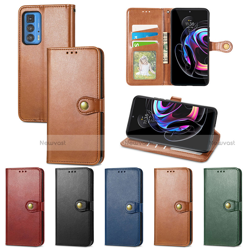 Leather Case Stands Flip Cover Holder for Motorola Moto Edge 20 Pro 5G