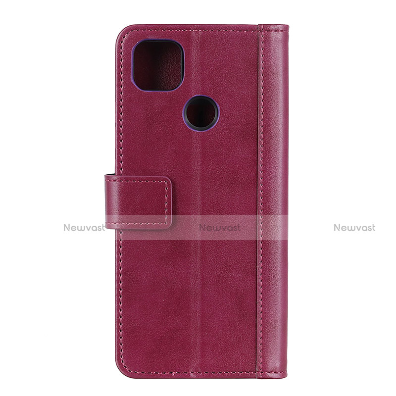 Leather Case Stands Flip Cover Holder for Motorola Moto G 5G