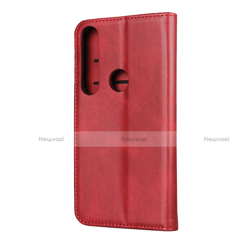 Leather Case Stands Flip Cover Holder for Motorola Moto G8 Plus