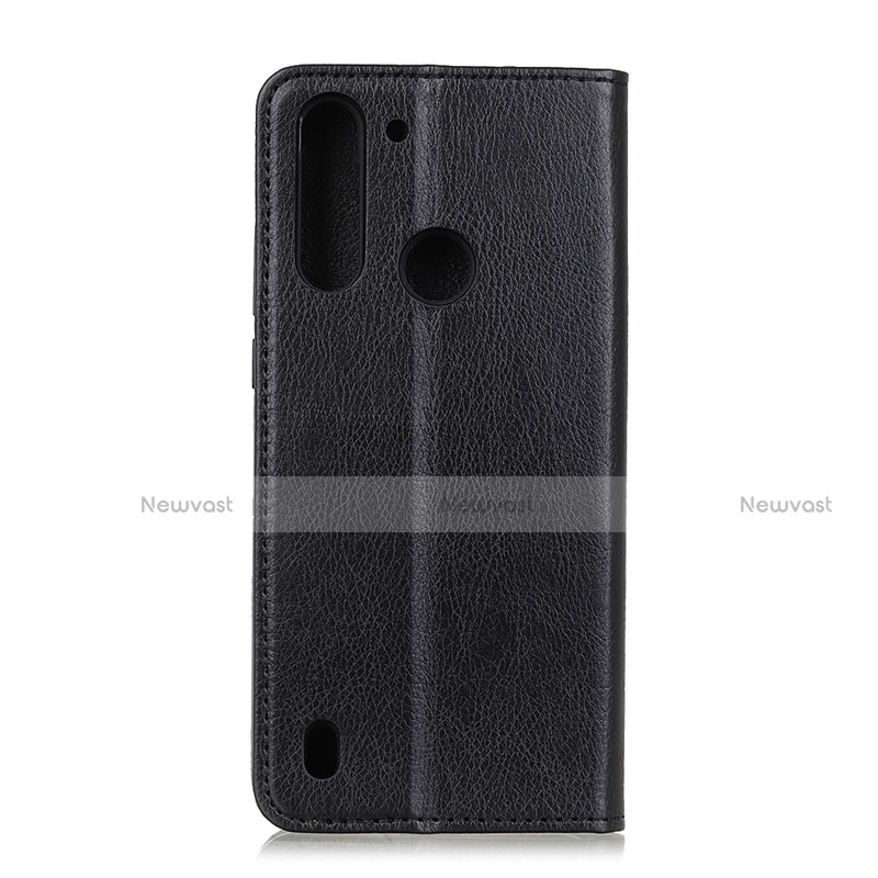 Leather Case Stands Flip Cover Holder for Motorola Moto G8 Power Lite