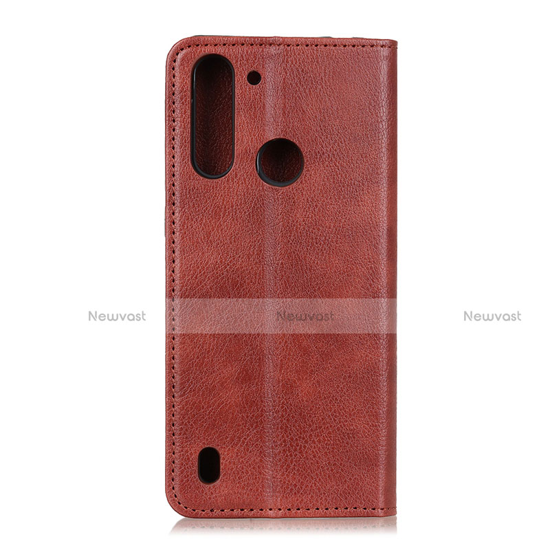 Leather Case Stands Flip Cover Holder for Motorola Moto G8 Power Lite