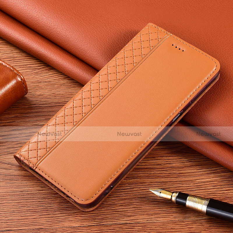 Leather Case Stands Flip Cover Holder for Nokia 2.4