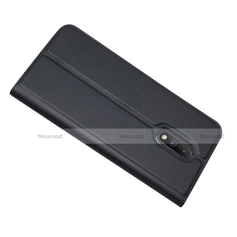 Leather Case Stands Flip Cover Holder for OnePlus 7
