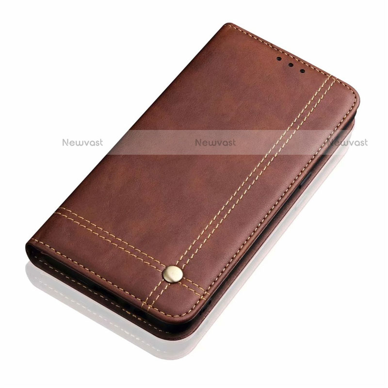 Leather Case Stands Flip Cover Holder for Oppo A12e