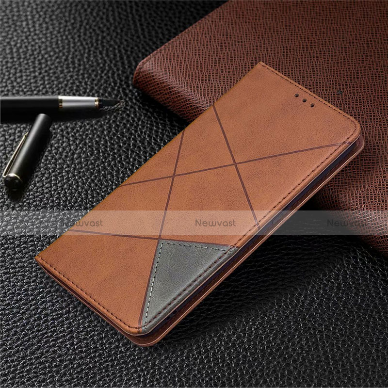 Leather Case Stands Flip Cover Holder for Oppo A15