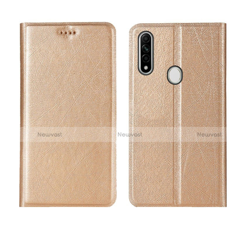 Leather Case Stands Flip Cover Holder for Oppo A31