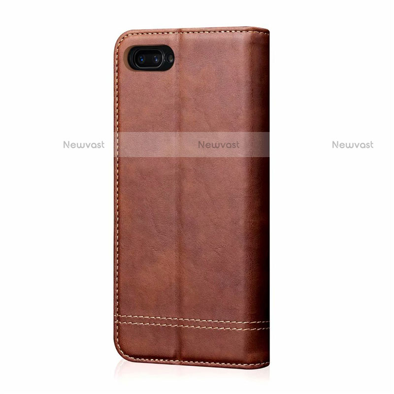 Leather Case Stands Flip Cover Holder for Oppo A5