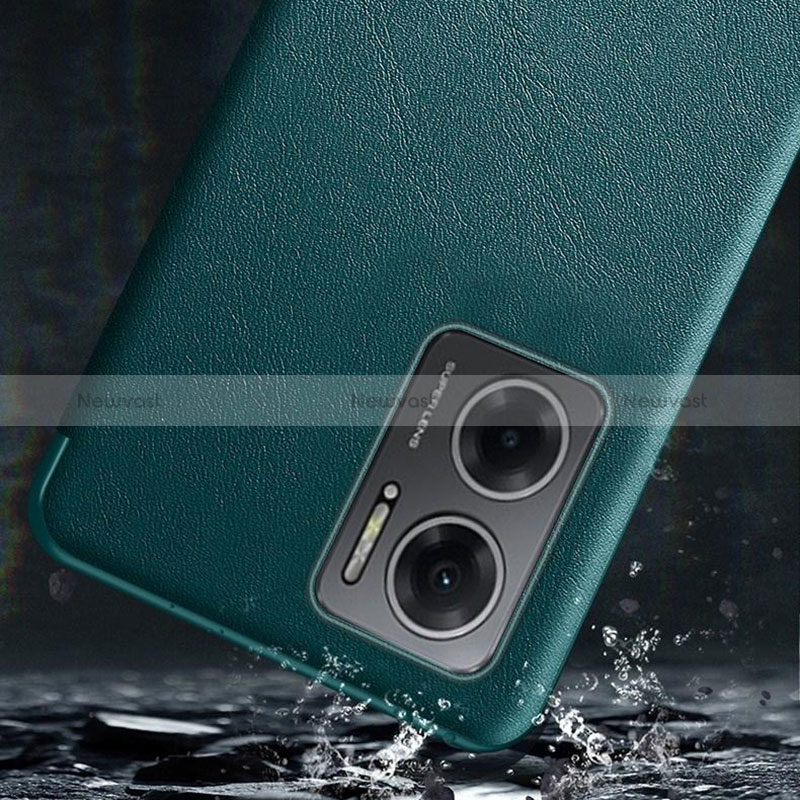 Leather Case Stands Flip Cover Holder for Oppo A56S 5G