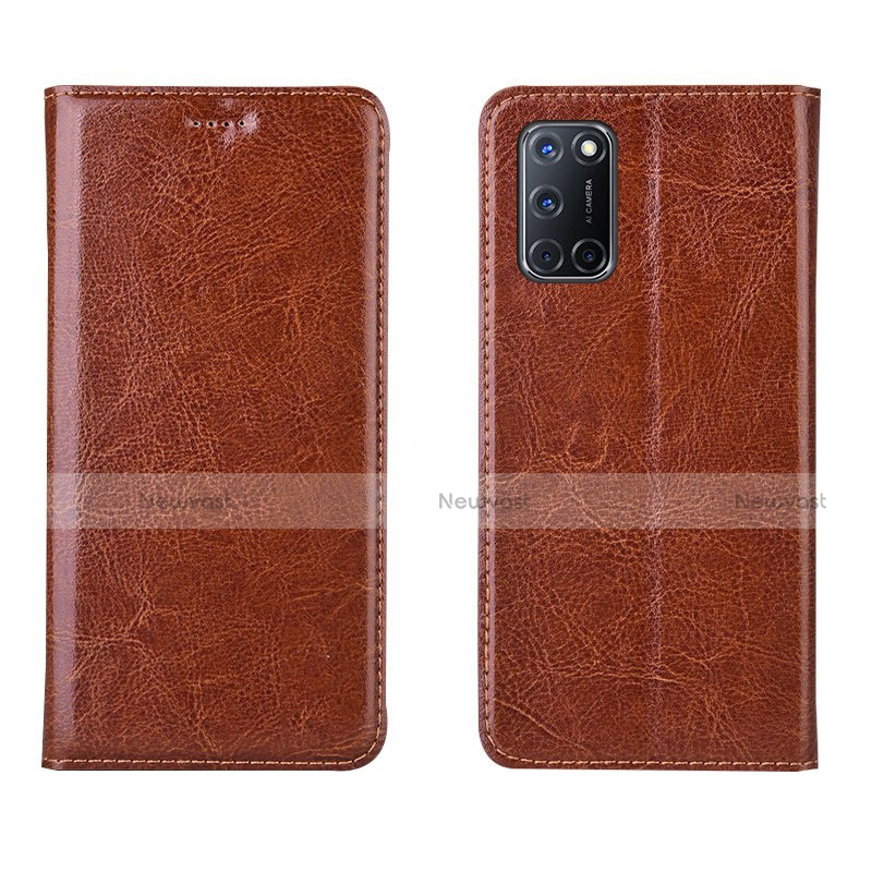 Leather Case Stands Flip Cover Holder for Oppo A72