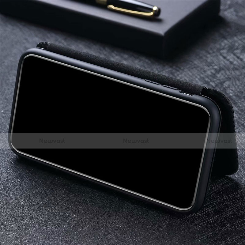 Leather Case Stands Flip Cover Holder for Oppo A73 (2020)
