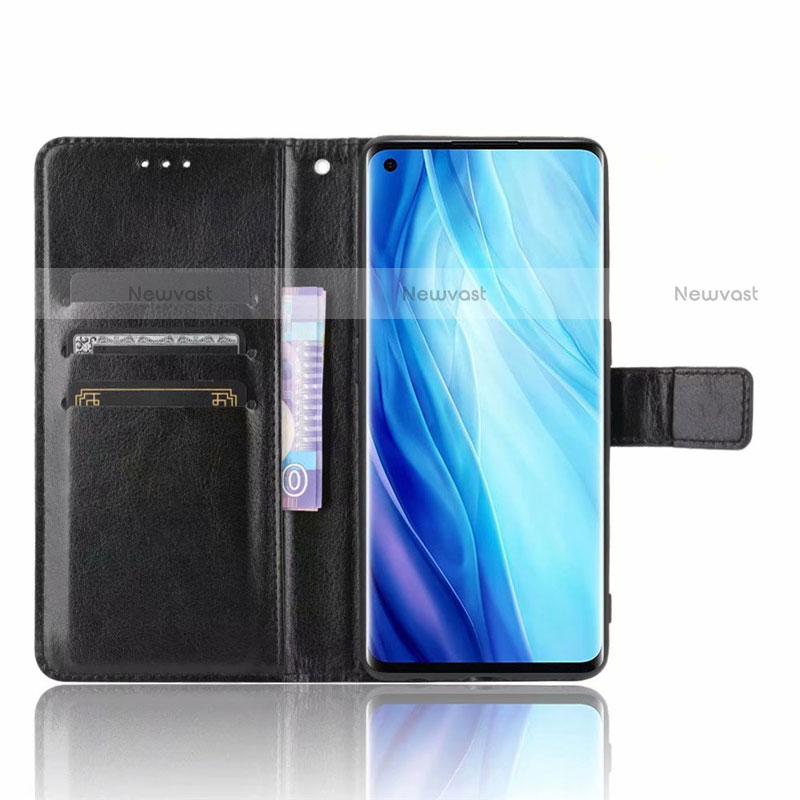 Leather Case Stands Flip Cover Holder for Oppo Reno4 Pro 4G