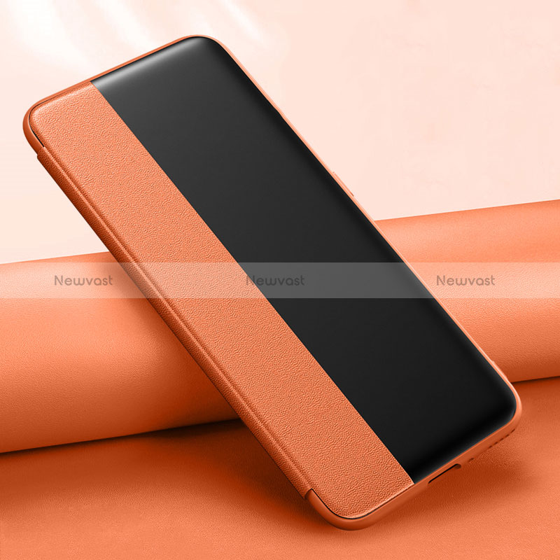 Leather Case Stands Flip Cover Holder for Oppo Reno7 SE 5G