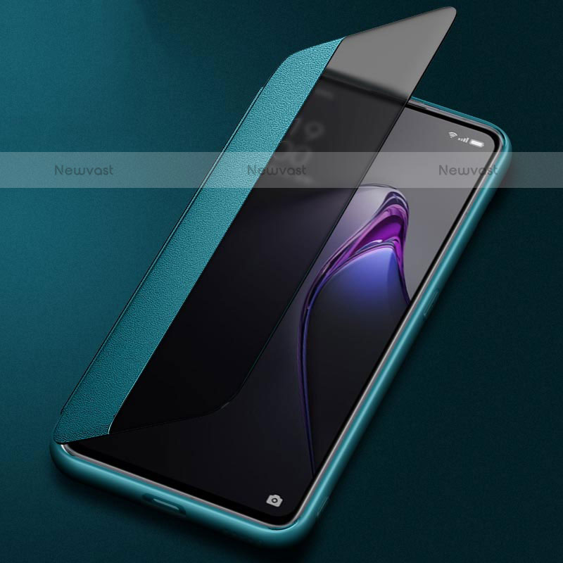 Leather Case Stands Flip Cover Holder for Oppo Reno9 Pro+ Plus 5G