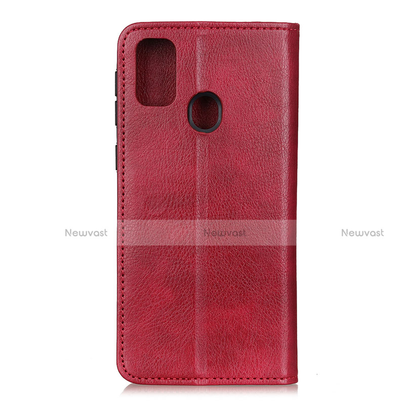 Leather Case Stands Flip Cover Holder for Realme 7i